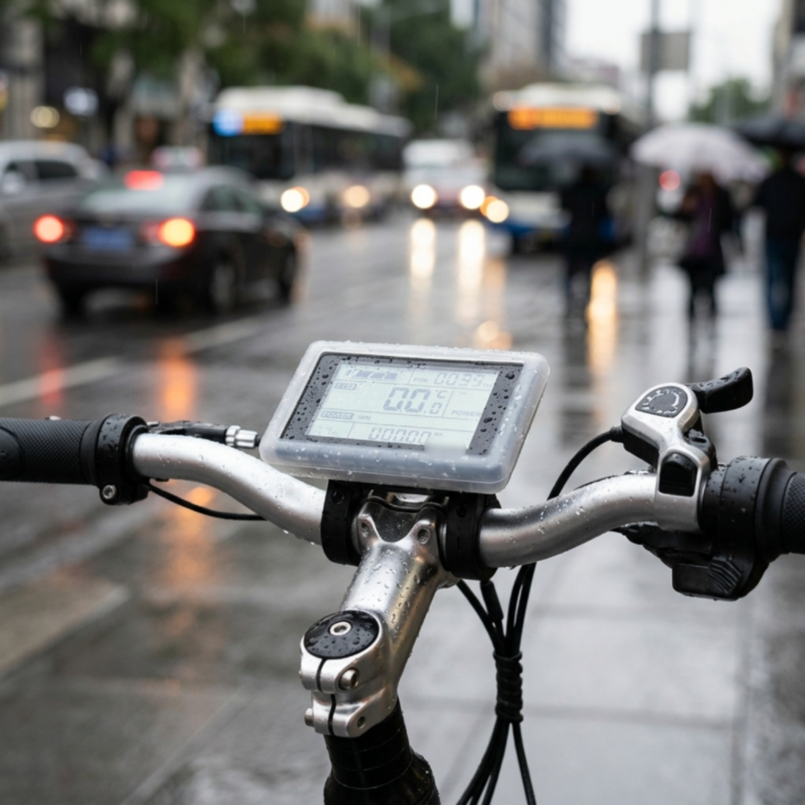 Commuting With Bike - Electric Bicycle Display Protect Sleeve Dustproof