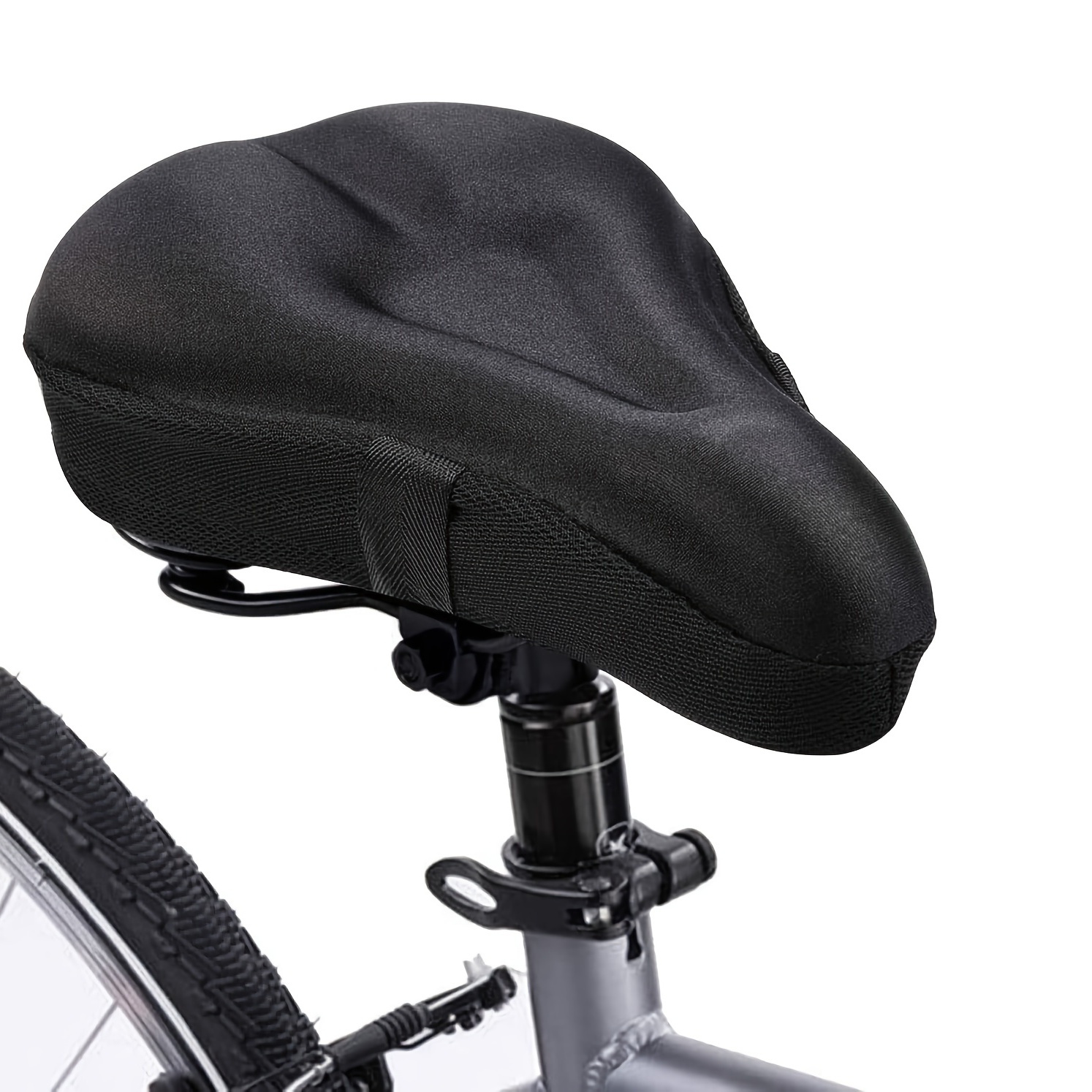 Commuting By Bike - Bicycle Saddle 3D Bike Seat Cover