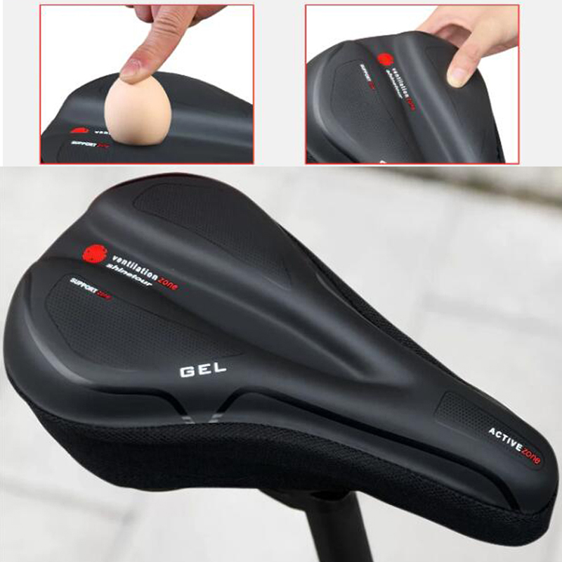 Commuting By Bike - Waterproof Road Bike Saddle Cushion Comfortable
