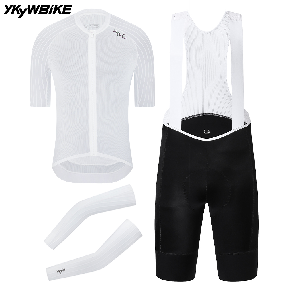 Cycling Commuter Clothing - YKYWBIKE Ribbed Aero Cycling Clothing 3-Piece