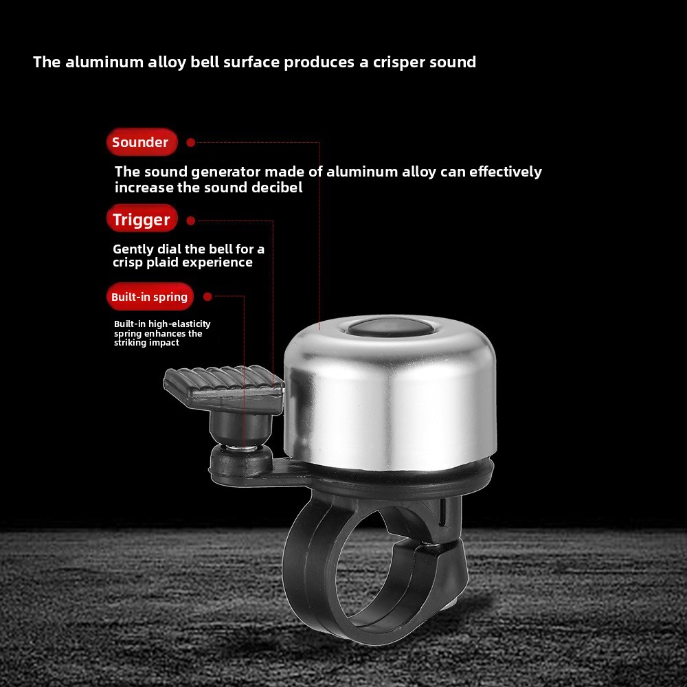Bicycle Bell Alloy for Safety  - Bell Handlebar Ring review and price