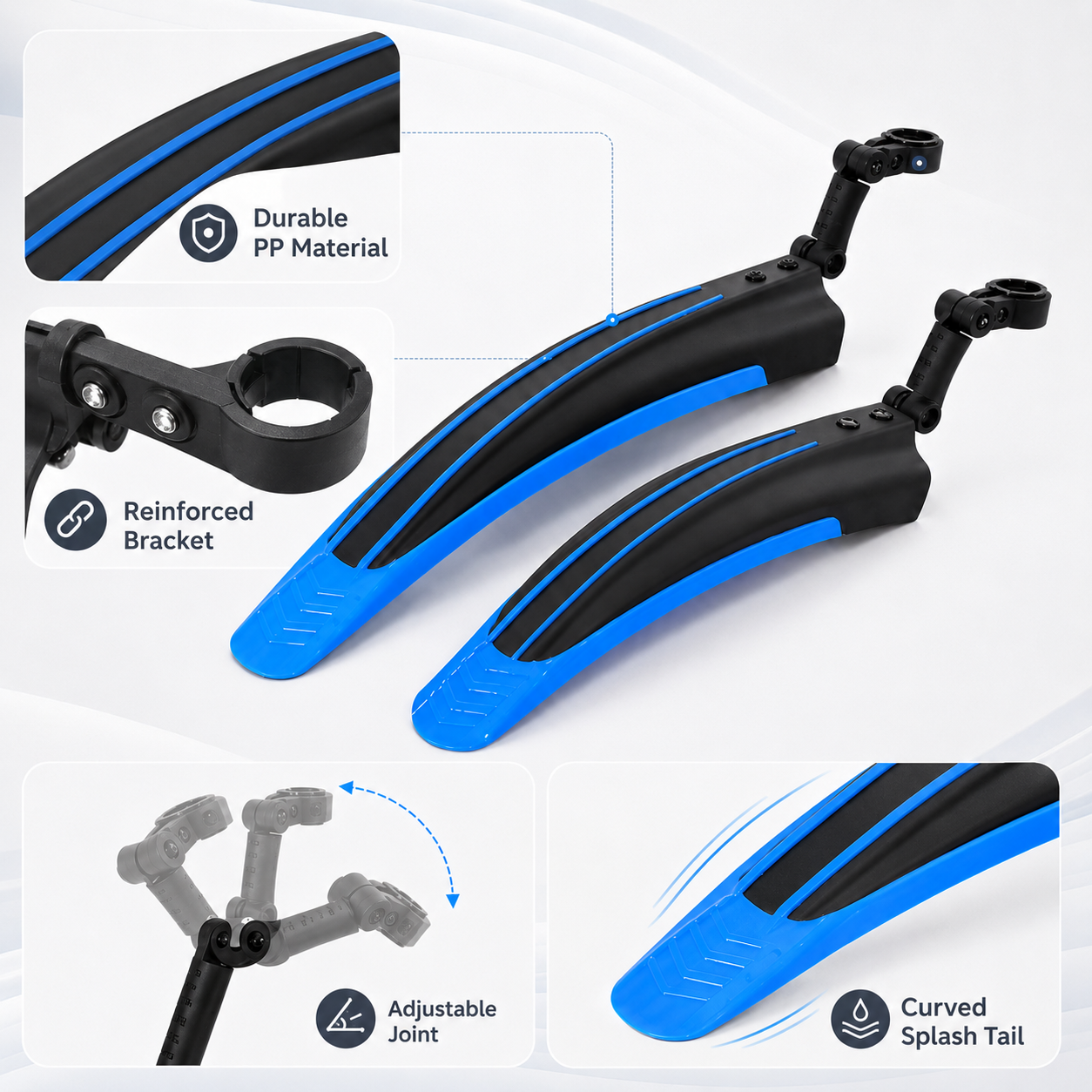 PINMOAP 2PCS Bicycle Mudguard  - Cycling Commute In Rain review and price