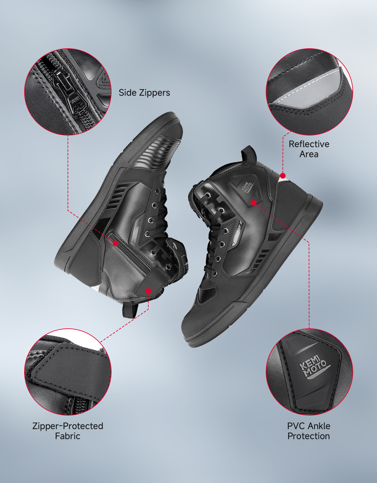 KEMIMOTO Men's Motorcycle Ridi - Cycling Commute Shoes review and price