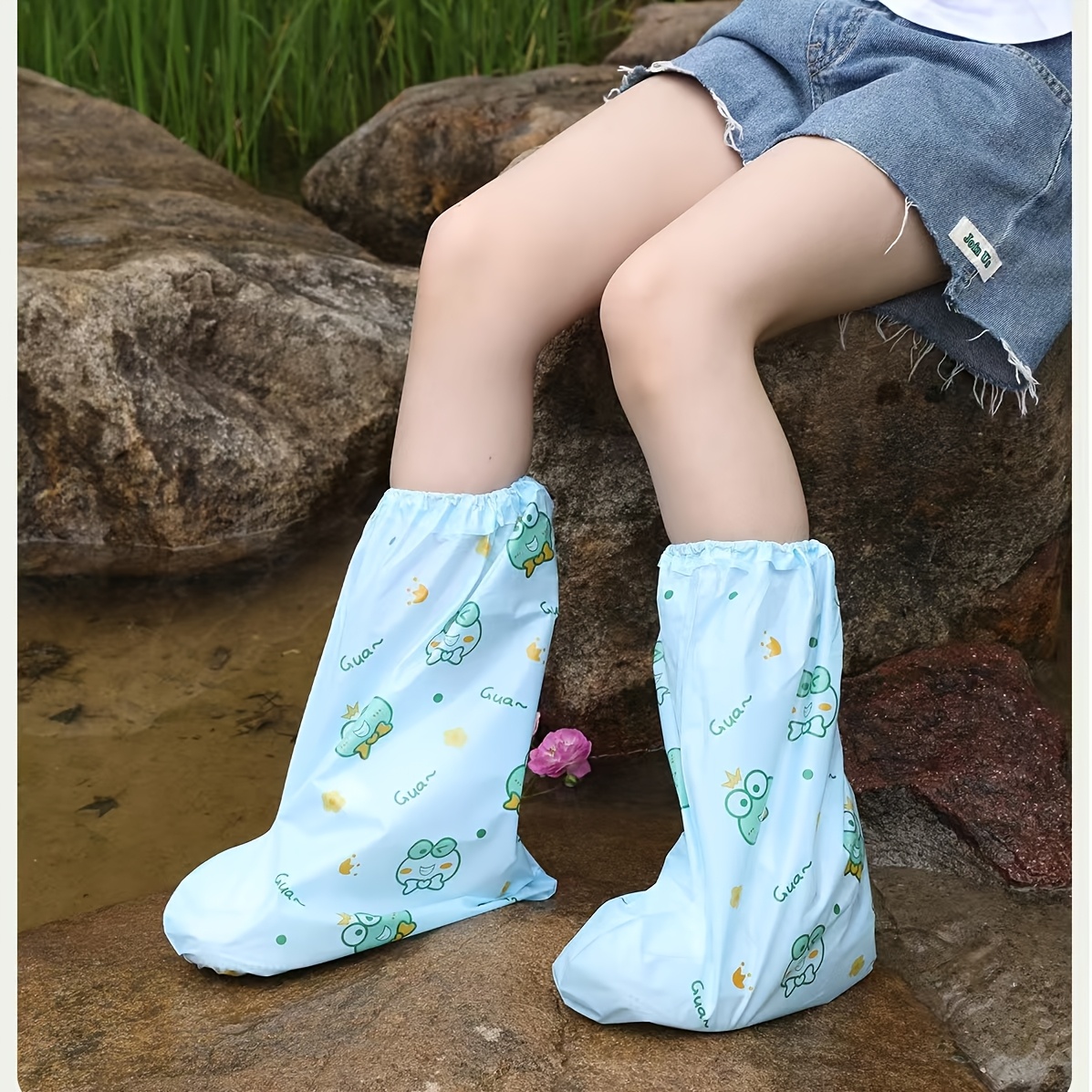 10pc Frog Cartoon Shoe Covers  - Cycling Commute Shoes review and price