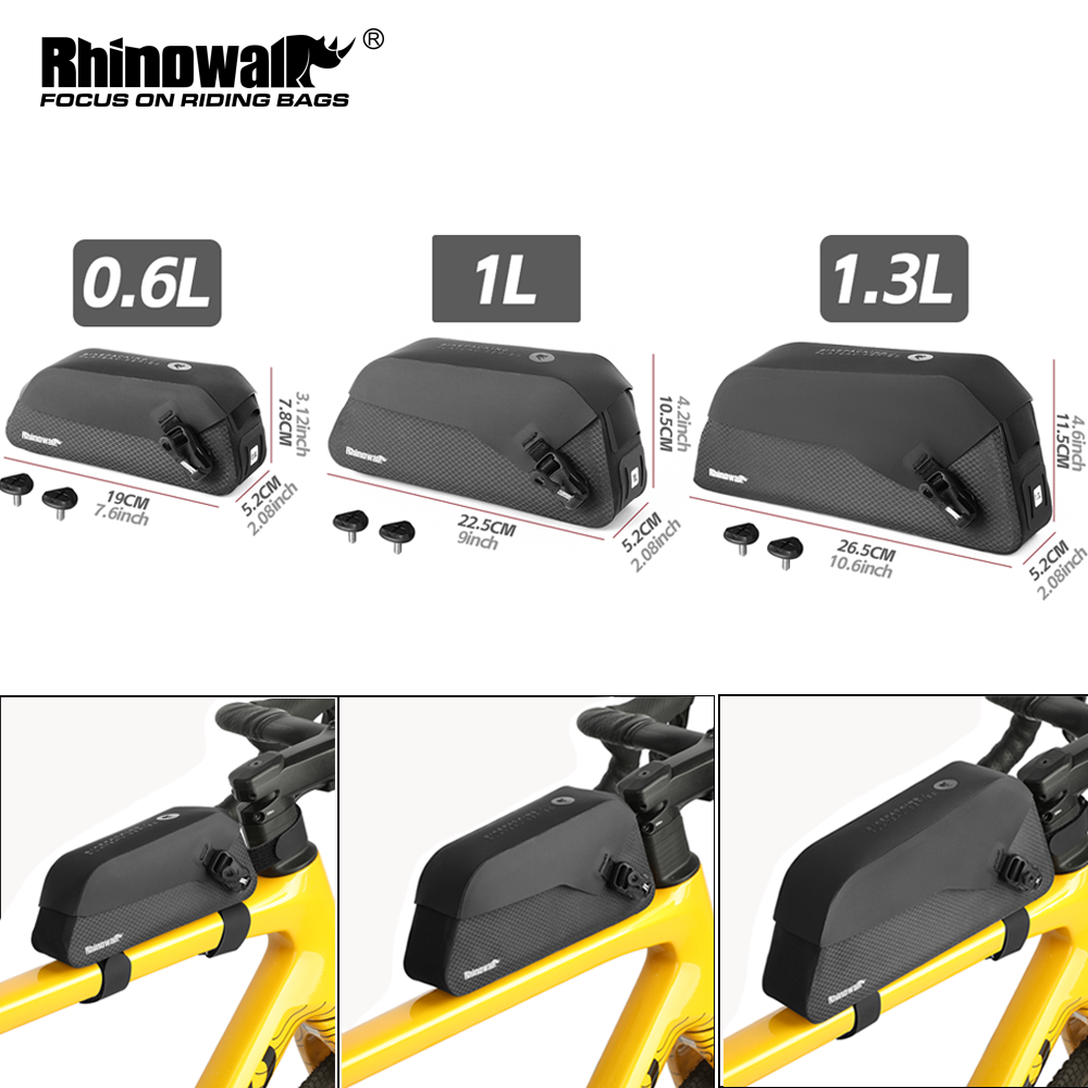 Rhinowalk Bike Top Tube Bag IP - Cycling Commuter Backpack Waterproof review and price