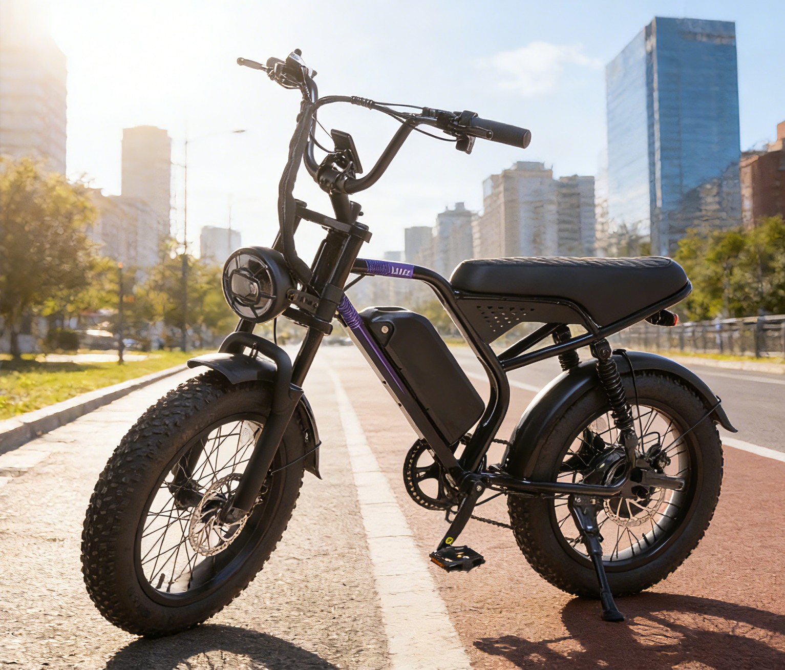 Electric Off Road Mountain Bik - Bike Light Front Rear review and price