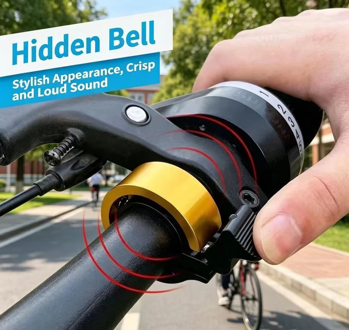 2026 Hot Bicycle Bell with Lou - Bell Handlebar Ring review and price