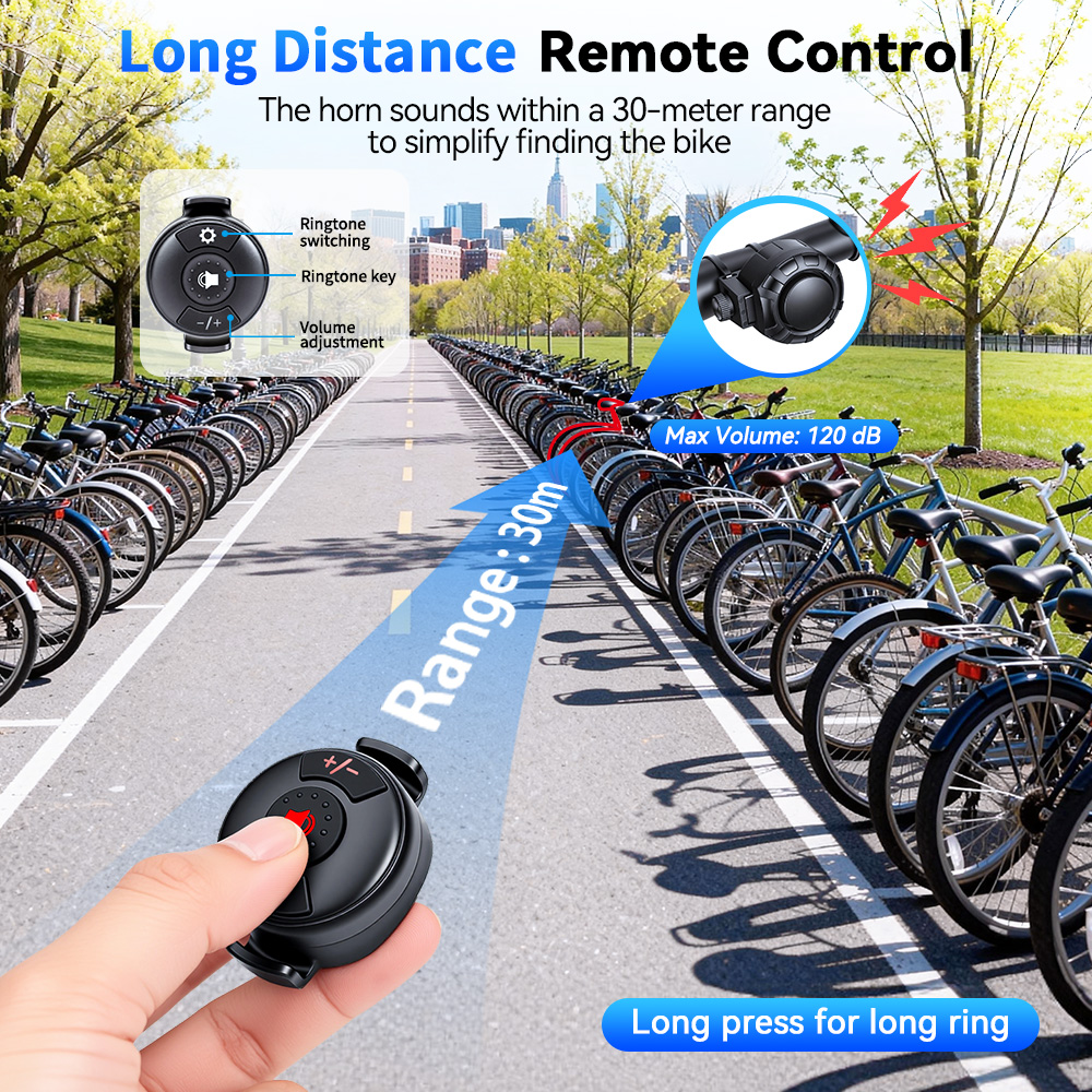 Rockbye Bike Electric Bell Rec - Bell Handlebar Ring review and price