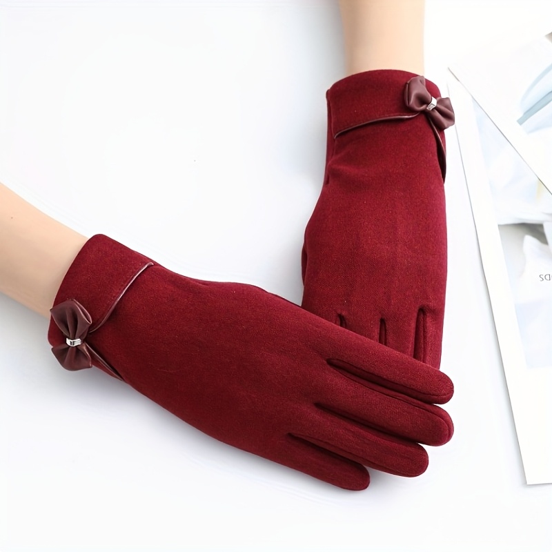 Winter Women's Bow Touch Scree - Cycling Commute Essentials review and price