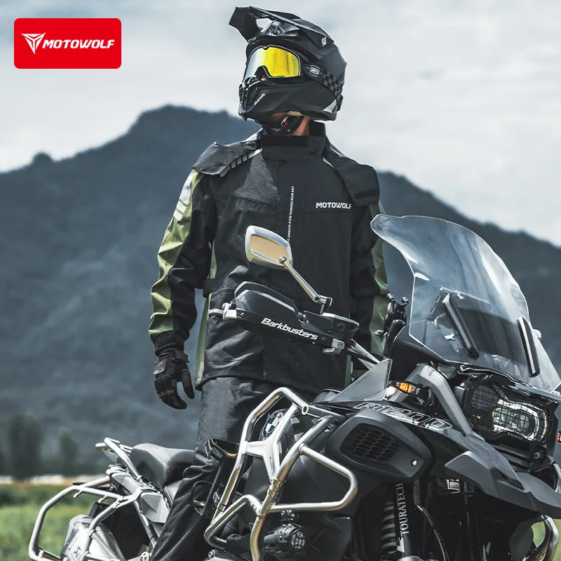 Motorcycle Reflective Raincoat - Cycling Commuter Rain Jacket review and price