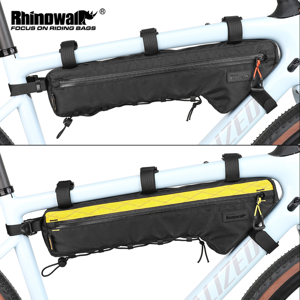 Rhinowalk Bike Frame Bag Water - Cycling Journey review and price
