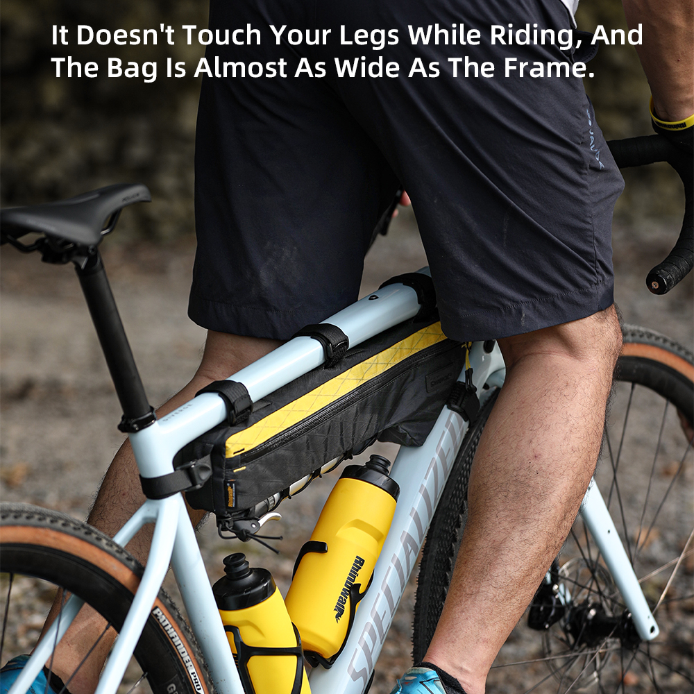 Rhinowalk Bike Frame Bag Water - Cycling Journey review and price