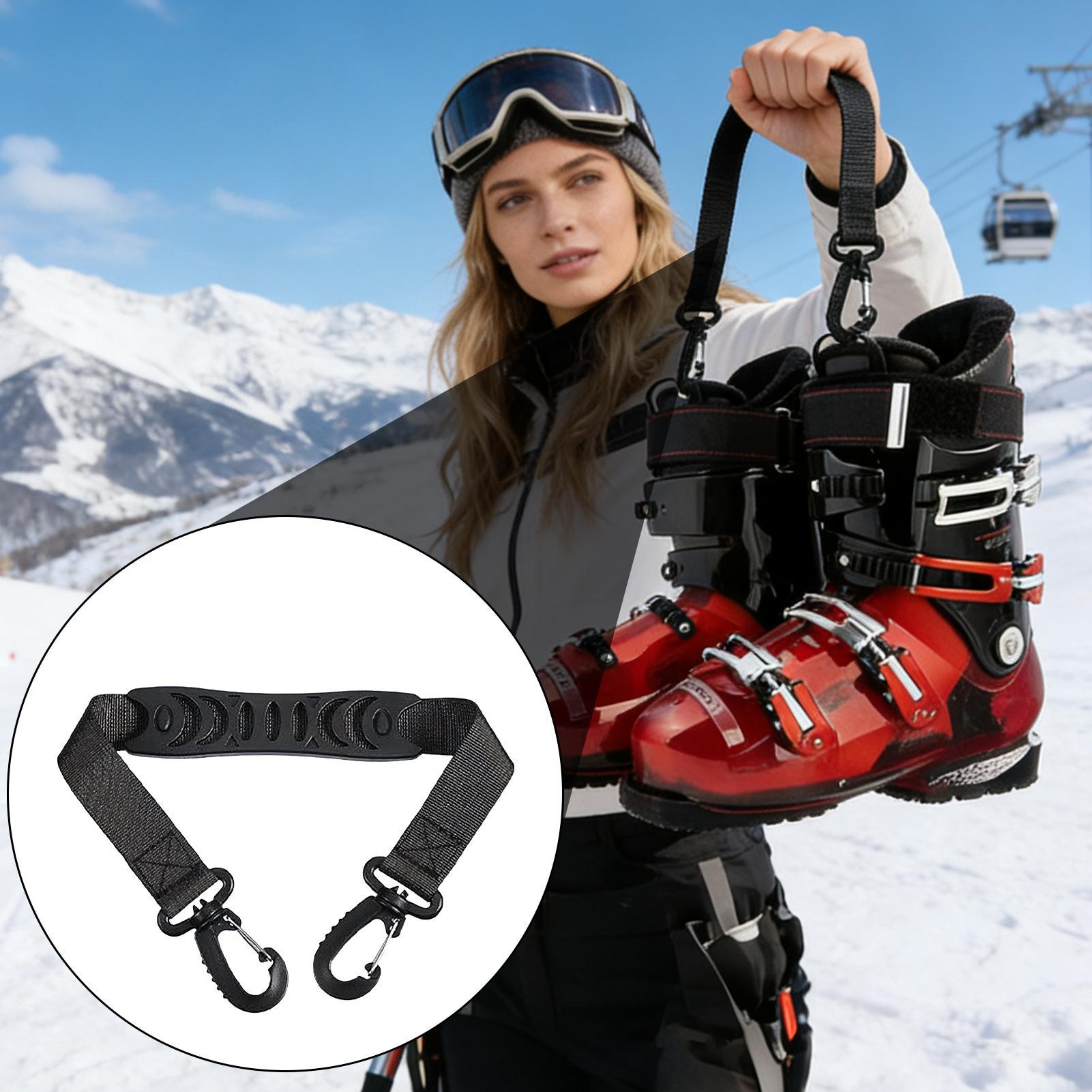 Ski Boot Straps Gear Shoulder  - Cycling For Commute review and price