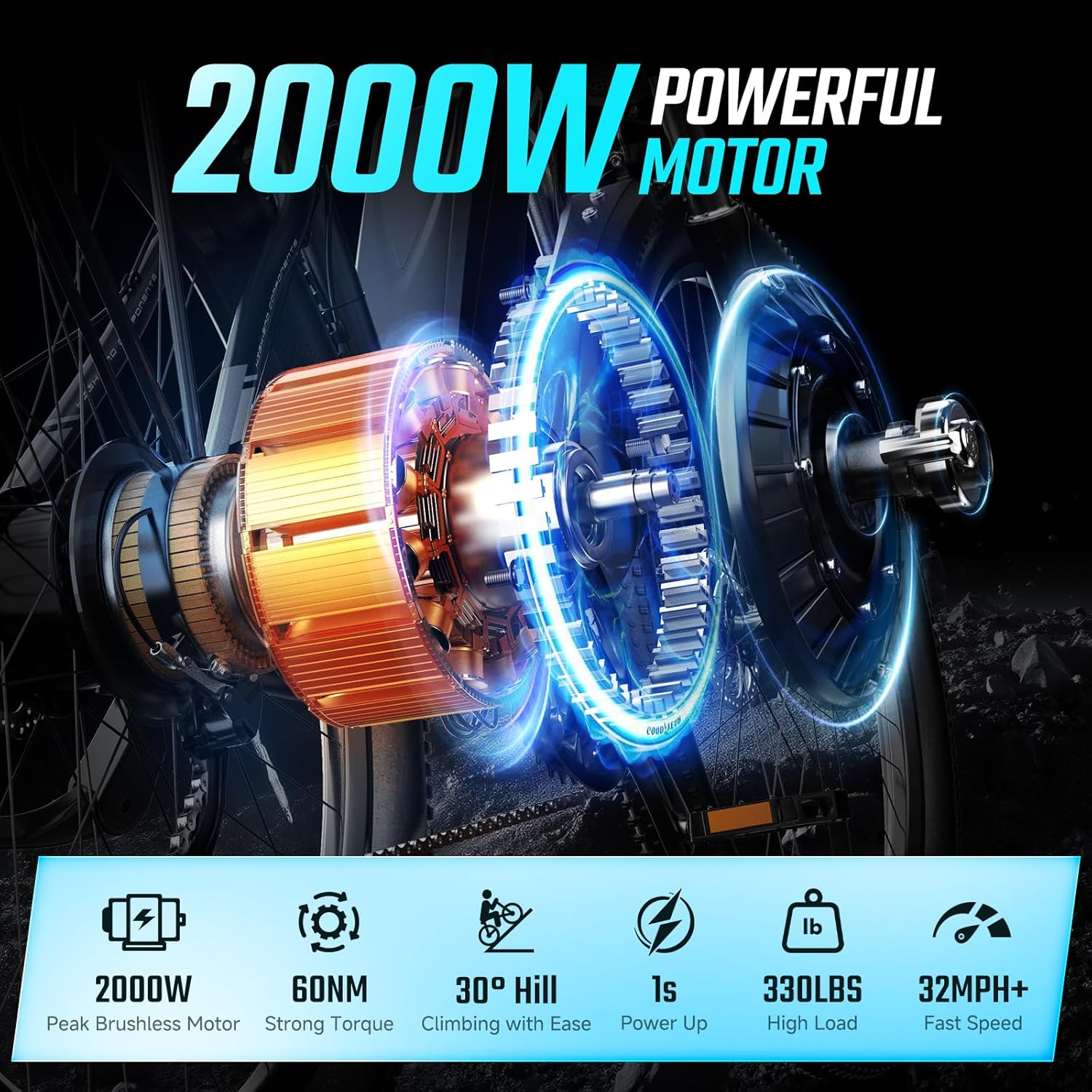 FEANGQS Q8 2000W adult electri - Cycling Commute Distance review and price