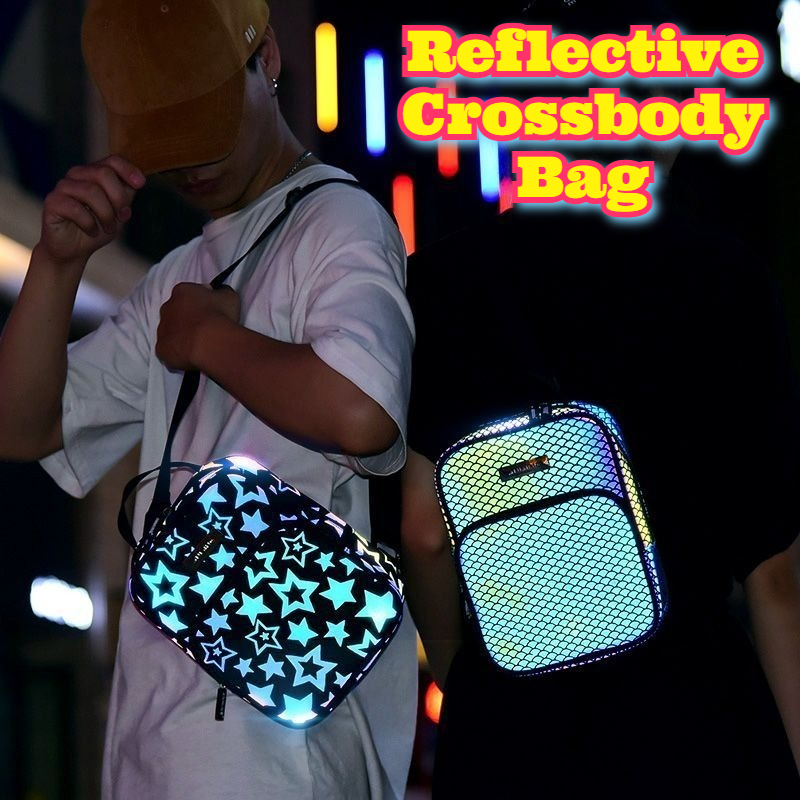 Reflective Crossbody Bag Multi - Cycling For Commute review and price
