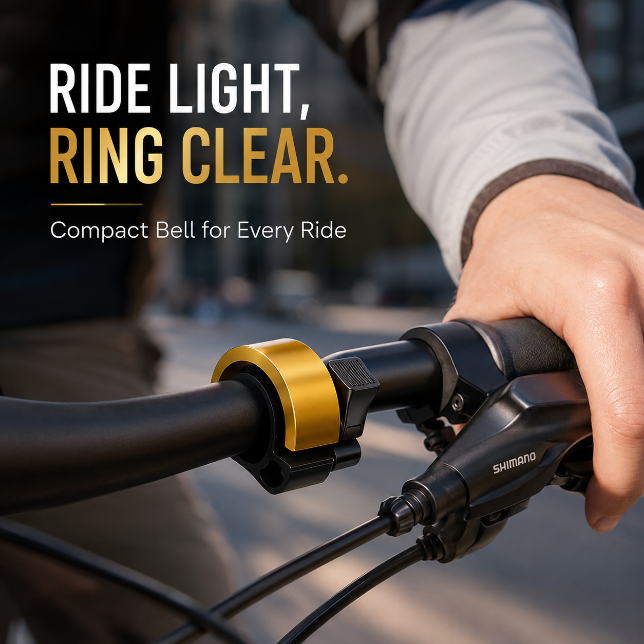 PINMOAP Compact Invisible Bike - Bell Handlebar Ring review and price
