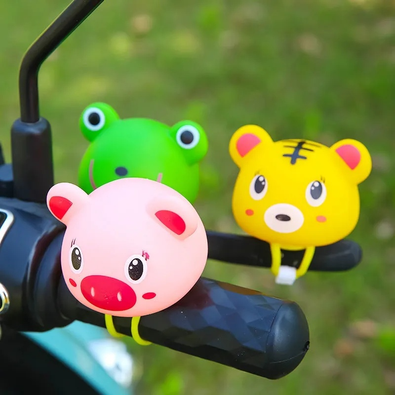 Bicycle Light Bell Cartoon Ani - Bell Handlebar Ring review and price