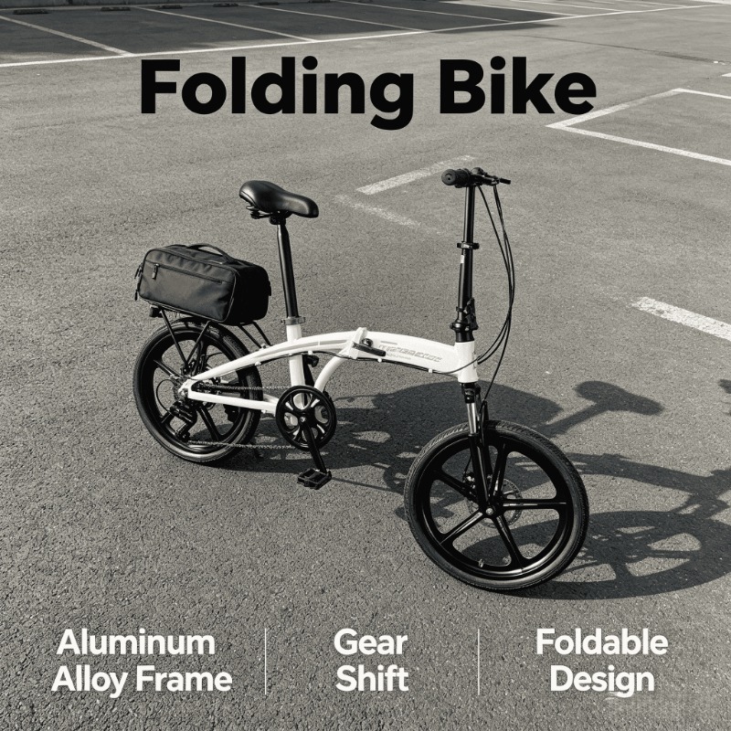 Adult Folding Bike - 20 Inch L - Commuting With Bike review and price