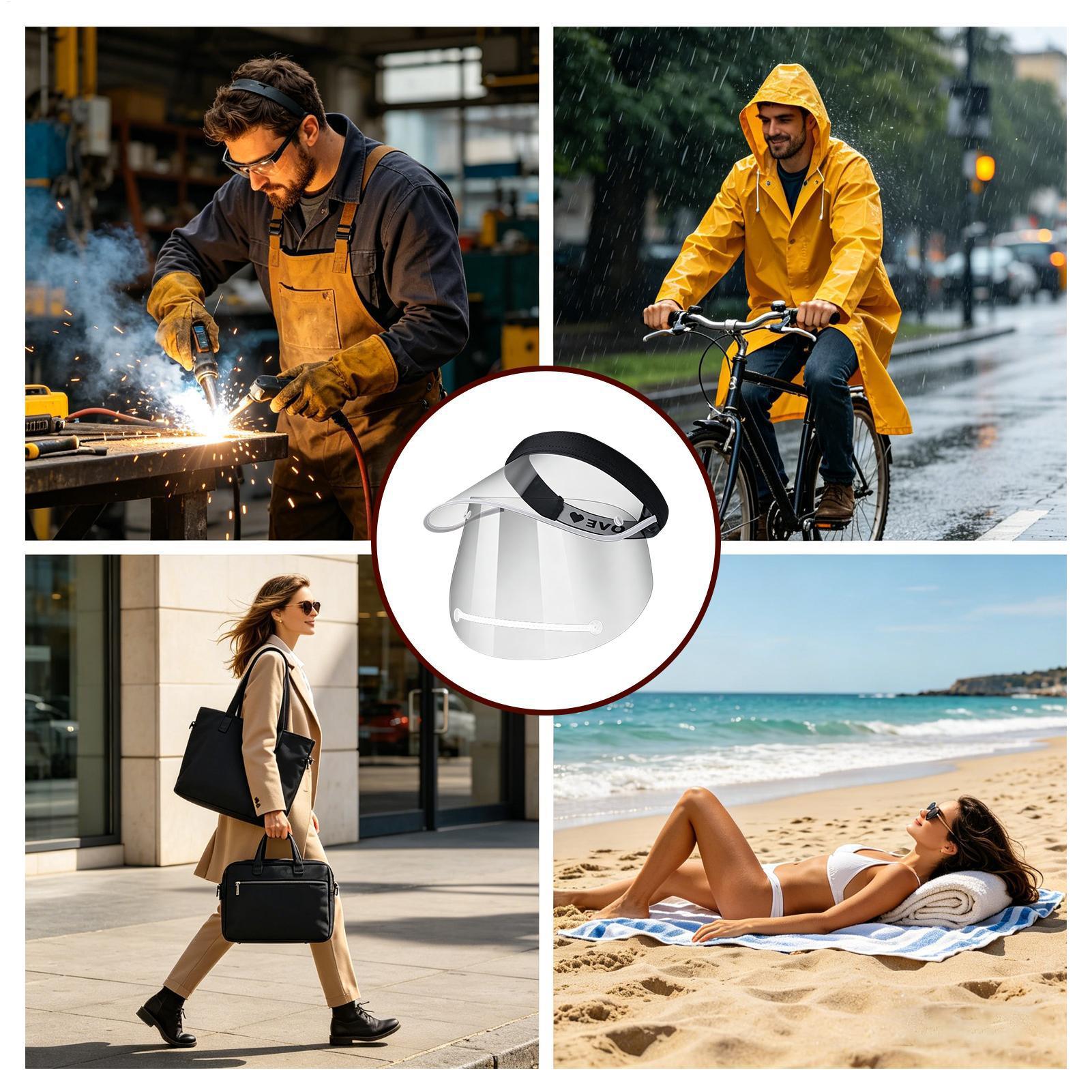 Rainproof Face Shield Clear Wi - Cycling Commute In Rain review and price