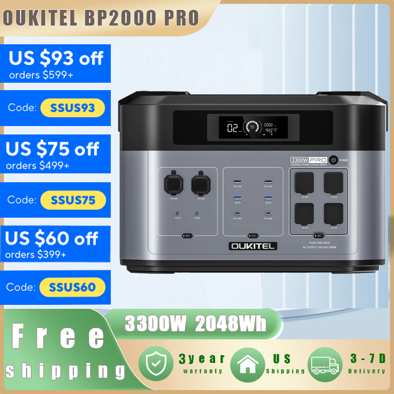 OUKITEL BP2000 PRO Portable Po - Usb Charger Dynamo review and price