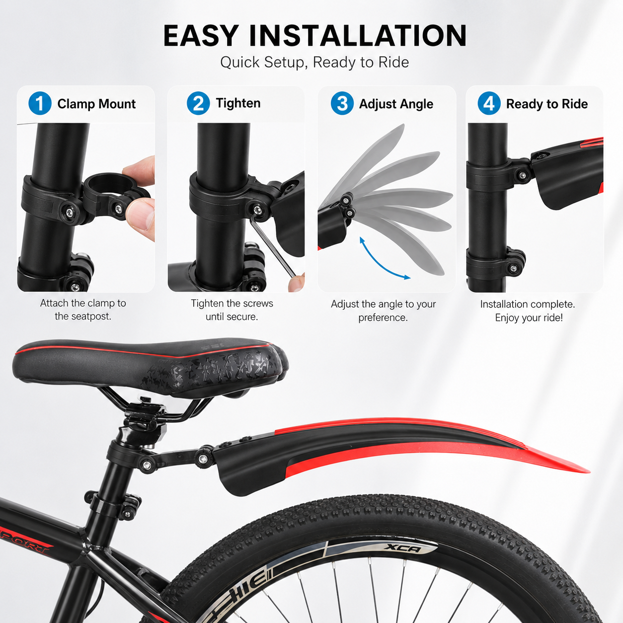 PINMOAP Mtb Road Bike Fender B - Cycling Commute In Rain review and price