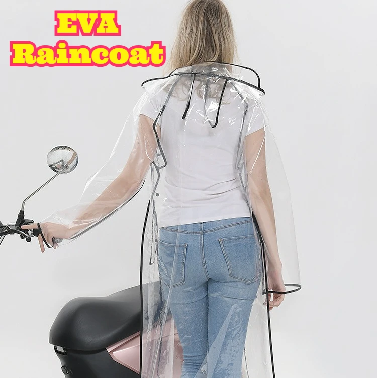 Transparent EVA Belted Long Ra - Cycling For Commute review and price
