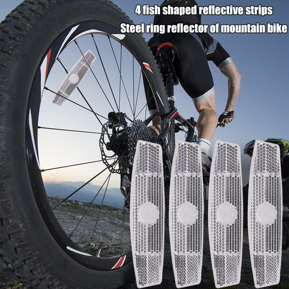 4PCS/Set Bike Spoke Reflectors - Spoke Reflector Set review and price