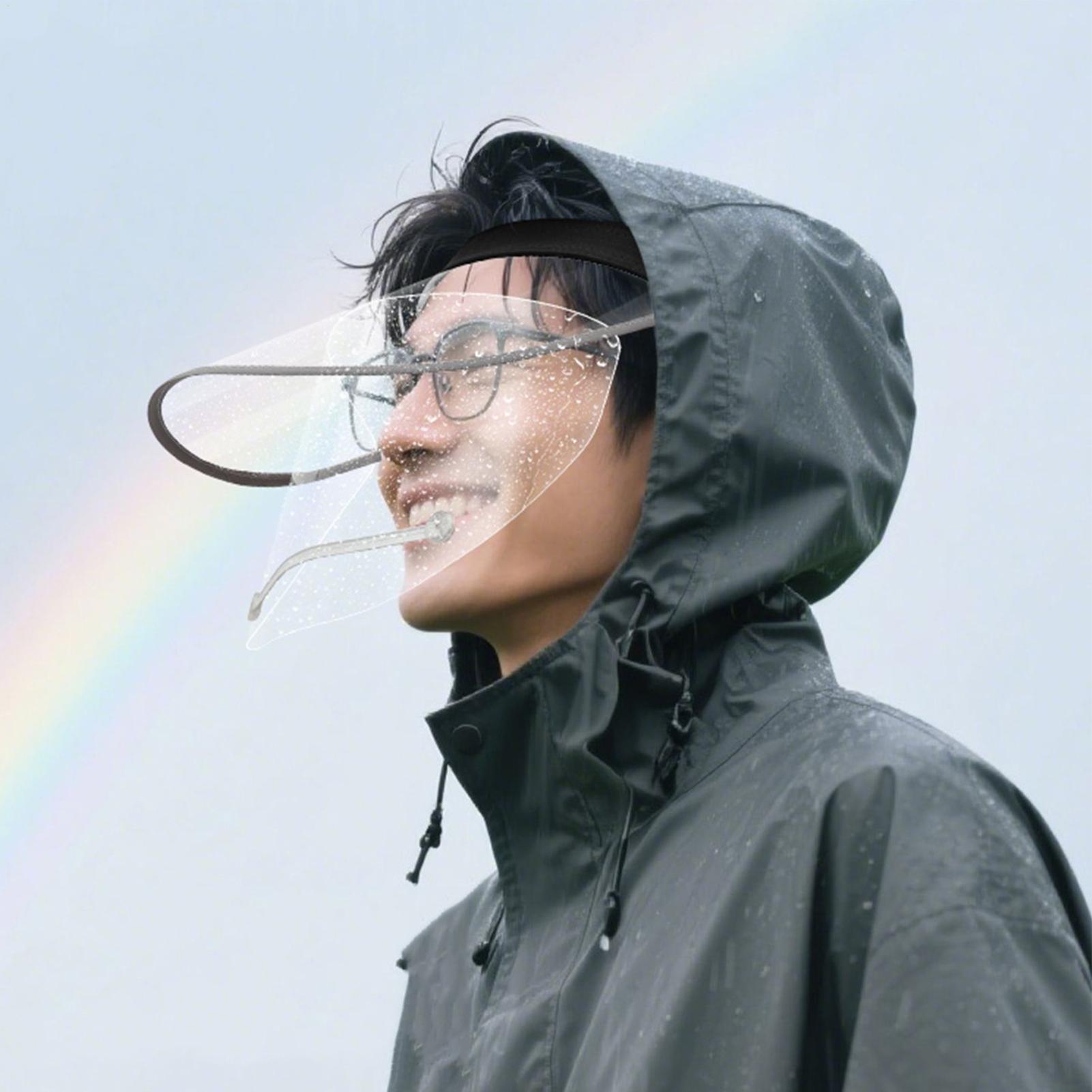 Rain Face Cover With Elastic H - Cycling Commute In Rain review and price