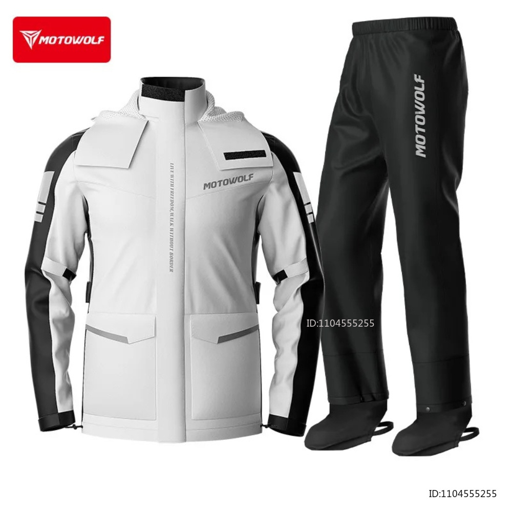 Rain Suit Motorcycle Rainwear  - Cycling Commute In Rain review and price