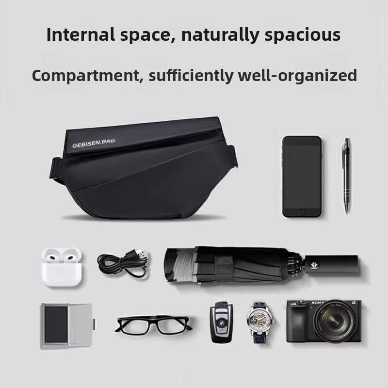 Magnetic Buckle Men Crossbody  - Cycling For Commute review and price